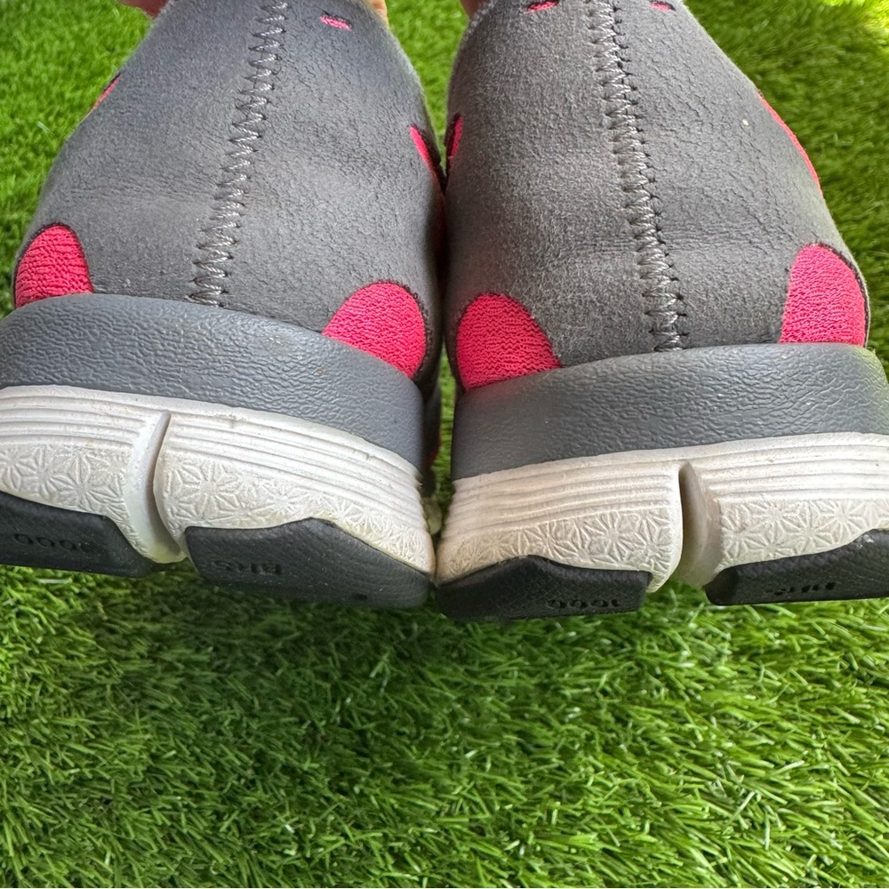Women's Pink and Gray Athletic Shoes - Picture 9 of 14